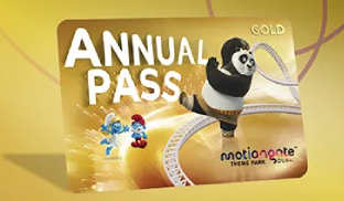 Motiongate™ Dubai Annual Pass - GOLD - R