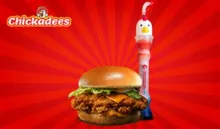 Chicken Burger & Slush Combo - Chickadees at Riverland